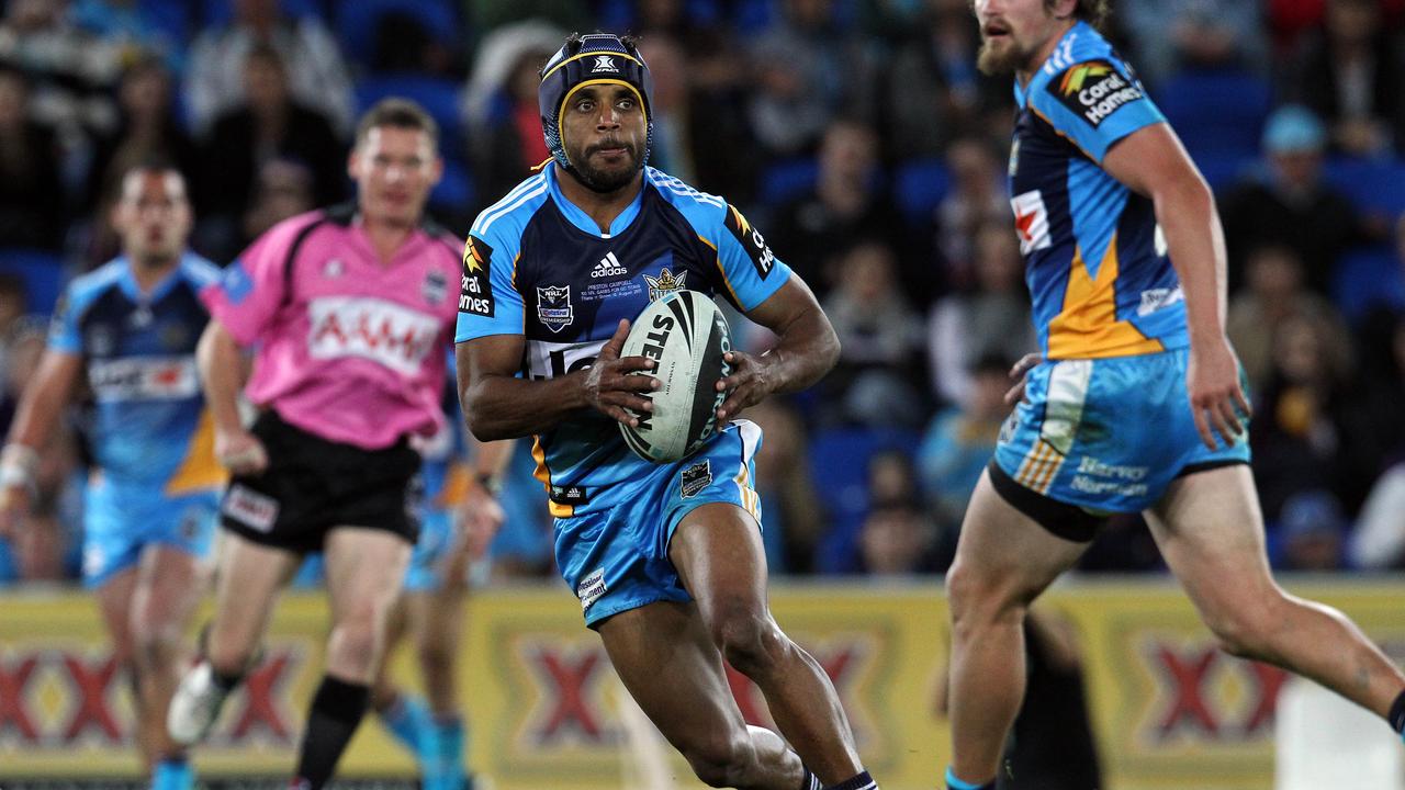 Campbell was the Gold Coast Titans first ever signing.