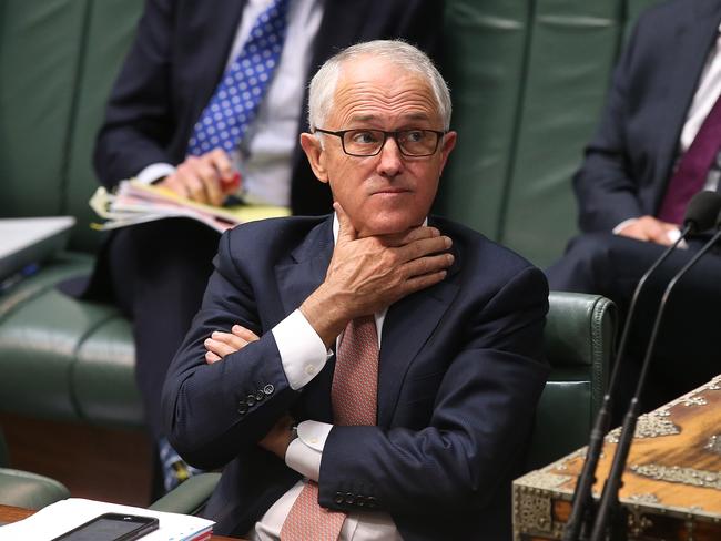 Warning ... PM Malcolm Turnbull has appealed for stability among Coalition MPs. Picture: Kym Smith