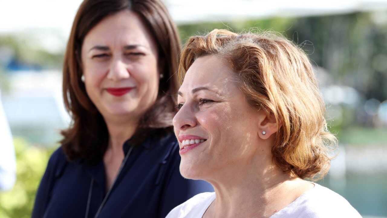 Jackie Trad's future in Palaszczuk's hands