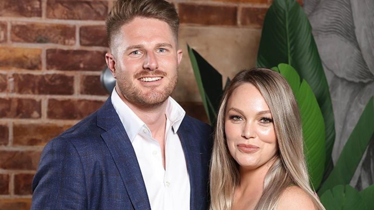 Bryce Ruthven and Melissa Rawson are one of the few couples that have stayed together after the show. Picture: Channel 9