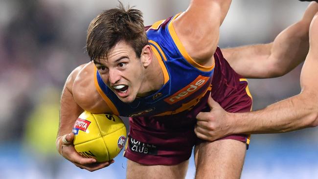 Jarryd Lyons put in a stunning performance for the Lions. Picture: AAP