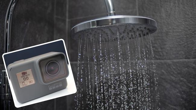 A man hid a GoPro camera in the bathroom to film his stepdaughter having a shower. (File picture)