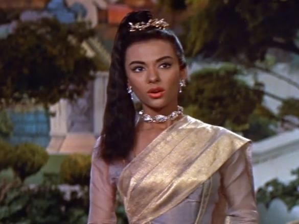 Screen grab of  RITA MORENO THE KING AND I (1956). Supplied