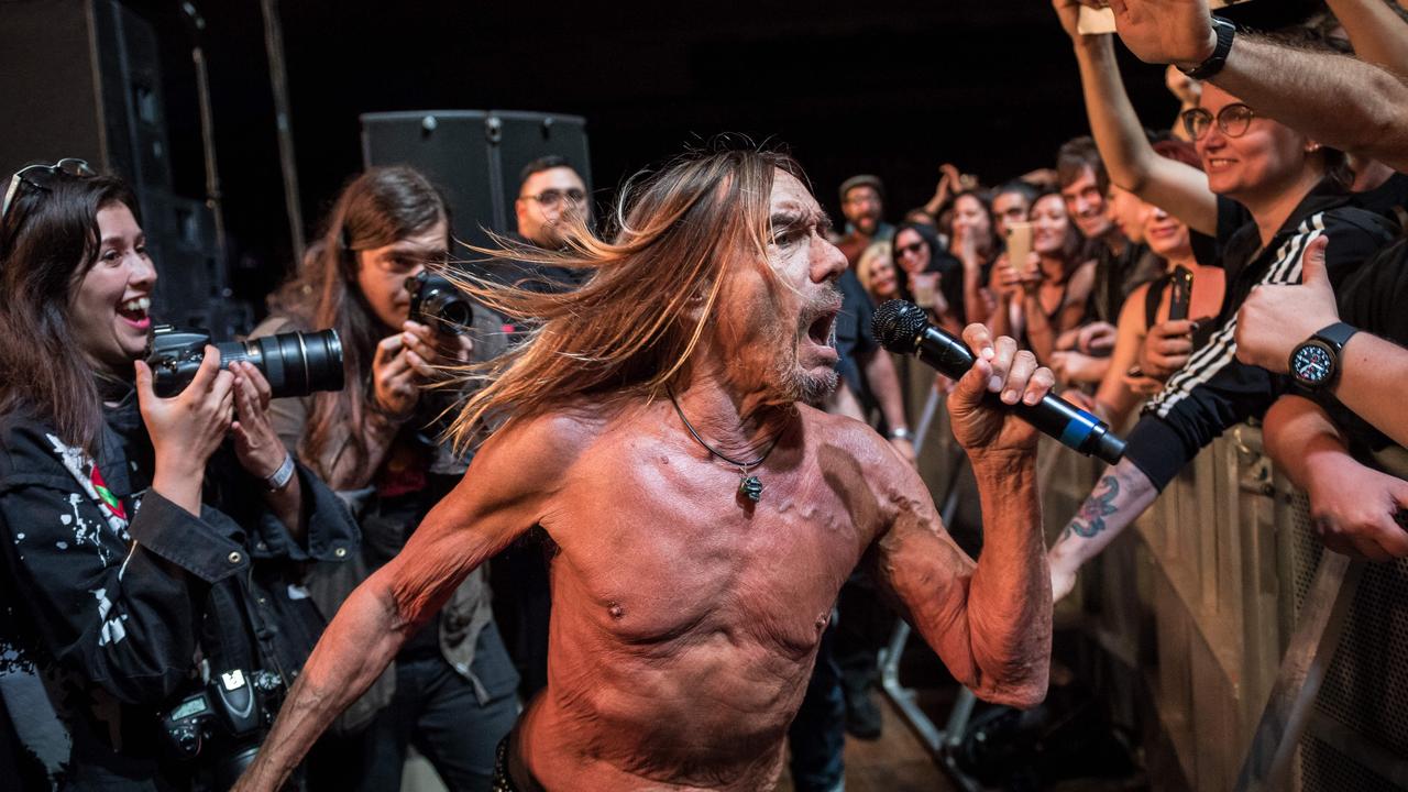 Iggy Pop Live Concert Melbourne David Bowie Herald Sun