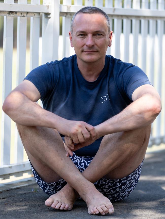 Kieran Gilbert says it’s important to calm the mind as well as the body. Picture: Ray Bartholomeusz