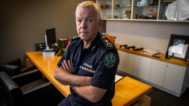 Police Commissioner Grant Stevens says fuel theft is a drain on stretched police resources. Picture: Tom Huntley