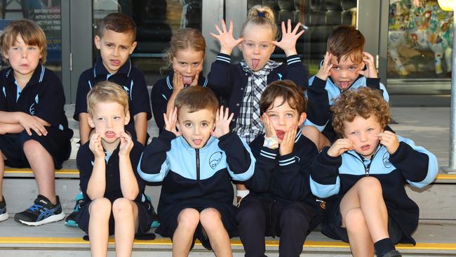 Ceres Primary School 2025 Foundation 1K Front Marlon Read, Brayden Burgess, Bradley Fear, Otis Richards. Back Hugo OÃ•Brien, Judd Kapoor, Layla Royal, Kassie Seignior, Ari Ballinger