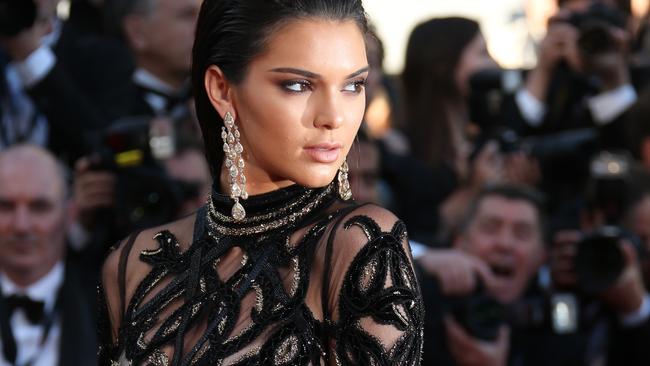 Kendall Jenner is proud to put her nipples on display. (Pic: AP/Joel Ryan)