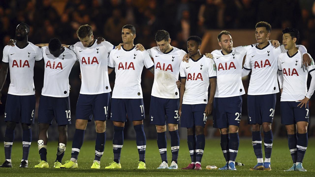 EFL Carabao Cup results: Tottenham, Spurs, lose, Colchester, score,  penalties, Arsenal, Manchester City, goals, video, watch, highlights