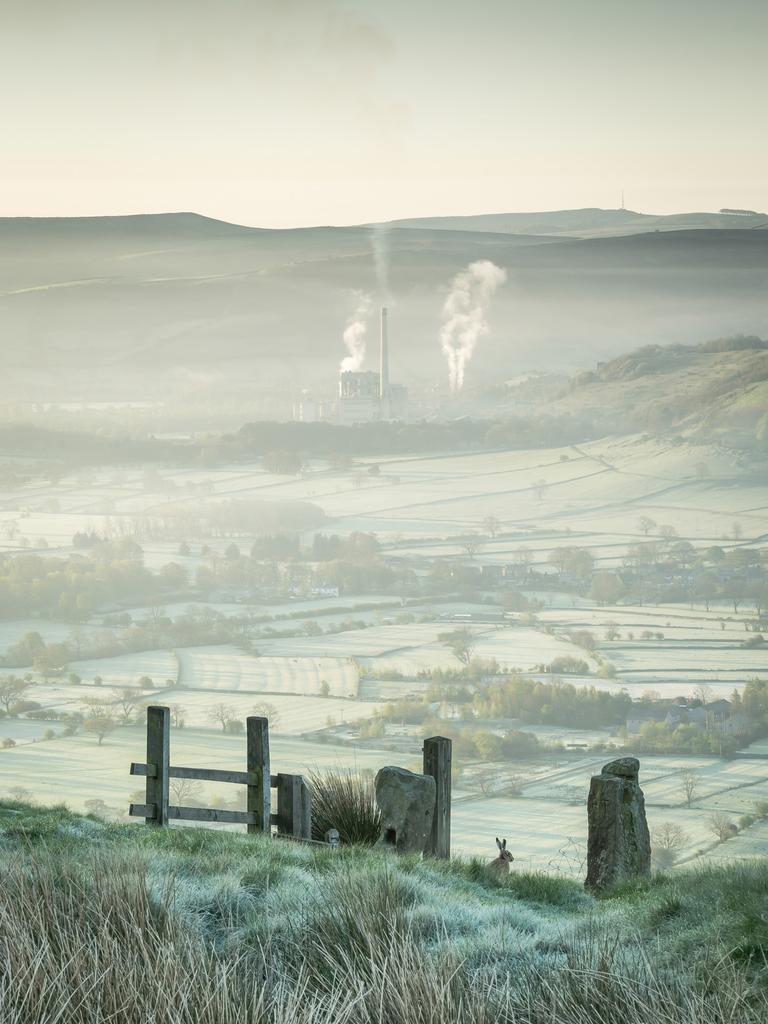 The Landscape Photographer of the Year exhibition: Hope Valley from the Great Ridge, Derbyshire, England by Dave Fieldhouse (W Midlands) — Winner, Classic view 2014 ‘This was not the photograph I had in mind when I left the house at 3:30am. Having watched the sun rise over Mam Tor, I decided to follow the path towards Hollins Cross. This view, and the fallen gate in front of it appealed to me, so I set up to take the shot. Satisfied with the image, I turned away to get my flask of hot coffee, when I noticed out of the corner of my eye that all of a sudden I wasn’t the only one enjoying the view this particular morning. I quickly took a second shot, with my new friend in just the right place.’ <a href="http://www.take-a-view.co.uk/" target="_blank">Find out more here. </a>