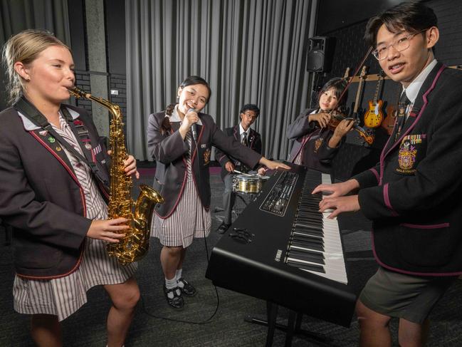 Haileybury College is ranked 8th among Victoria’s top 100 secondary schools. Picture: Tony Gough