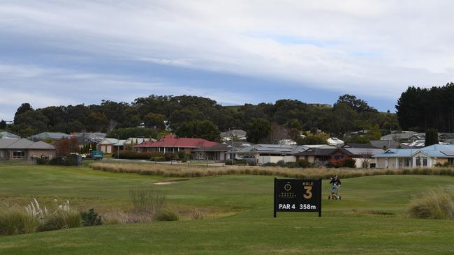 Mount Compass locals say they don’t want their golf course carved up to make way for housing. Picture: Tricia Watkinson