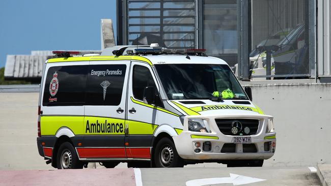 About 39 per cent of current patients to the hospital are being forced to wait in an ambulance before receiving any medical treatment.