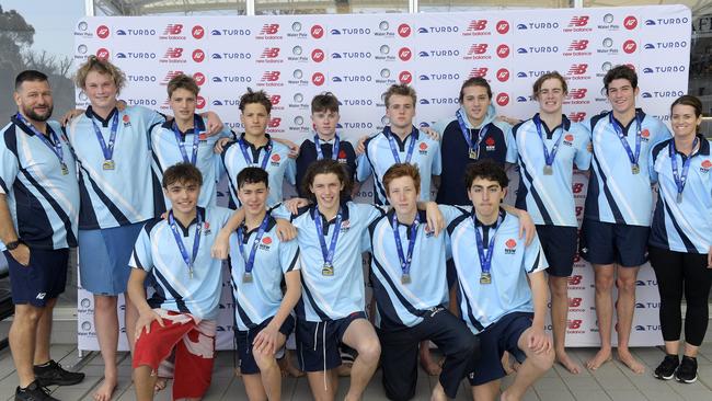 The NSW silver medallists in the 15s.