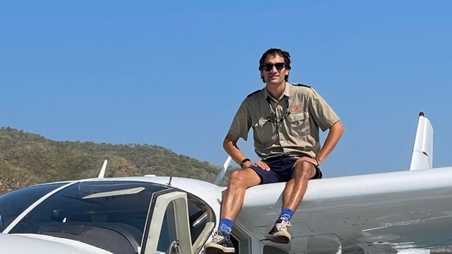 The Perth couple thanked pilot James Wong (pictured) for showing them how to open the emergency exit, a ‘critical factor’ in their survival. Picture: LinkedIn