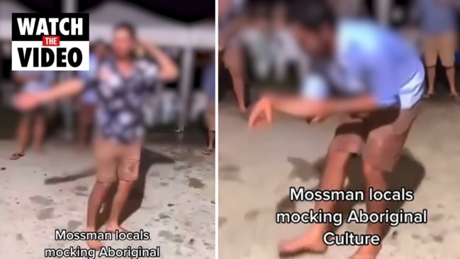 Racist Aussies Mock Aboroginal Dance Herald Sun 