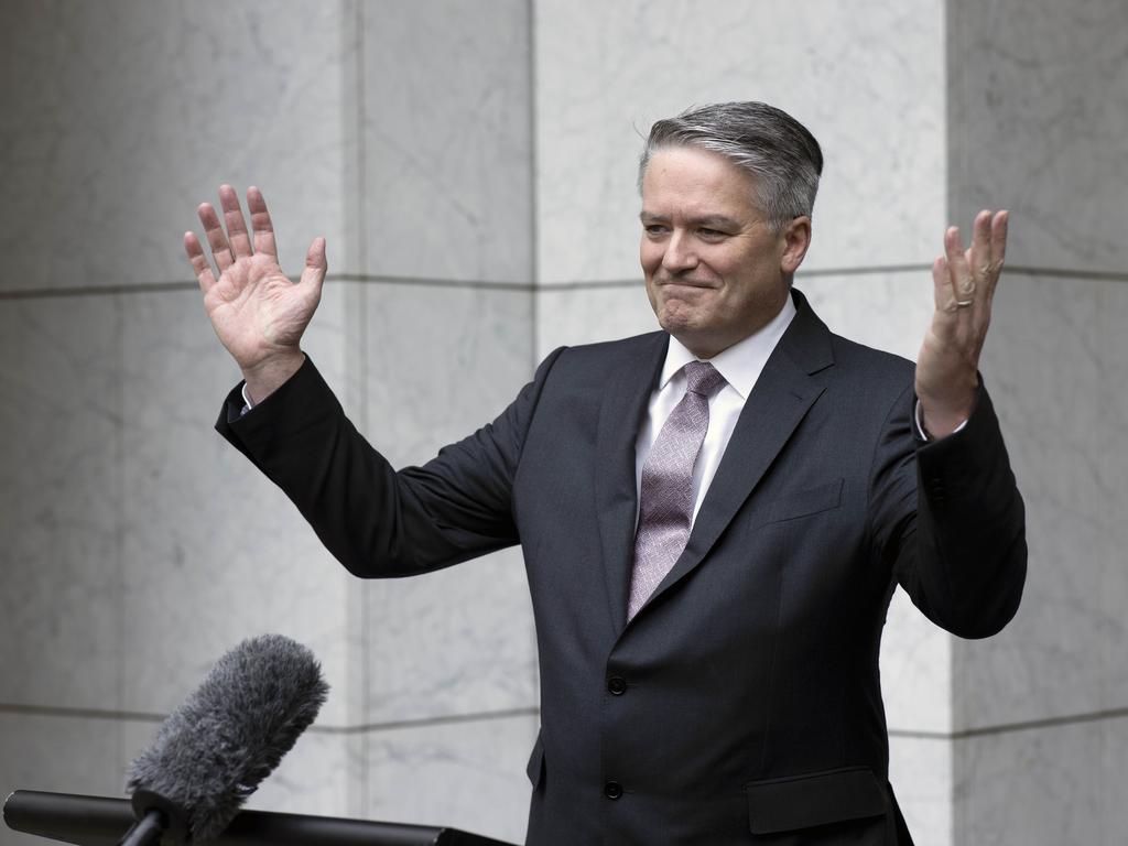 Labor has backed Mr Cormann’s bid, but the Greens are pushing for the OECD to reject it. Picture: NCA NewsWire / Gary Ramage