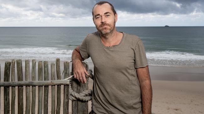 Bennett knew in his heart what he did and didn’t want, and he didn’t want to become “a tosser”. He’s now loving life in Byron Bay. Picture: Danielle Smith