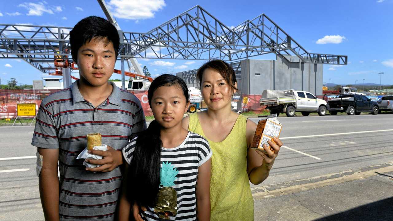 BAKE OFF: Johnny and Julie Nguyen and Tuyet Huynh from the Hot Bread Bin are holding their ground despite strong competition.. Picture: Rob Williams