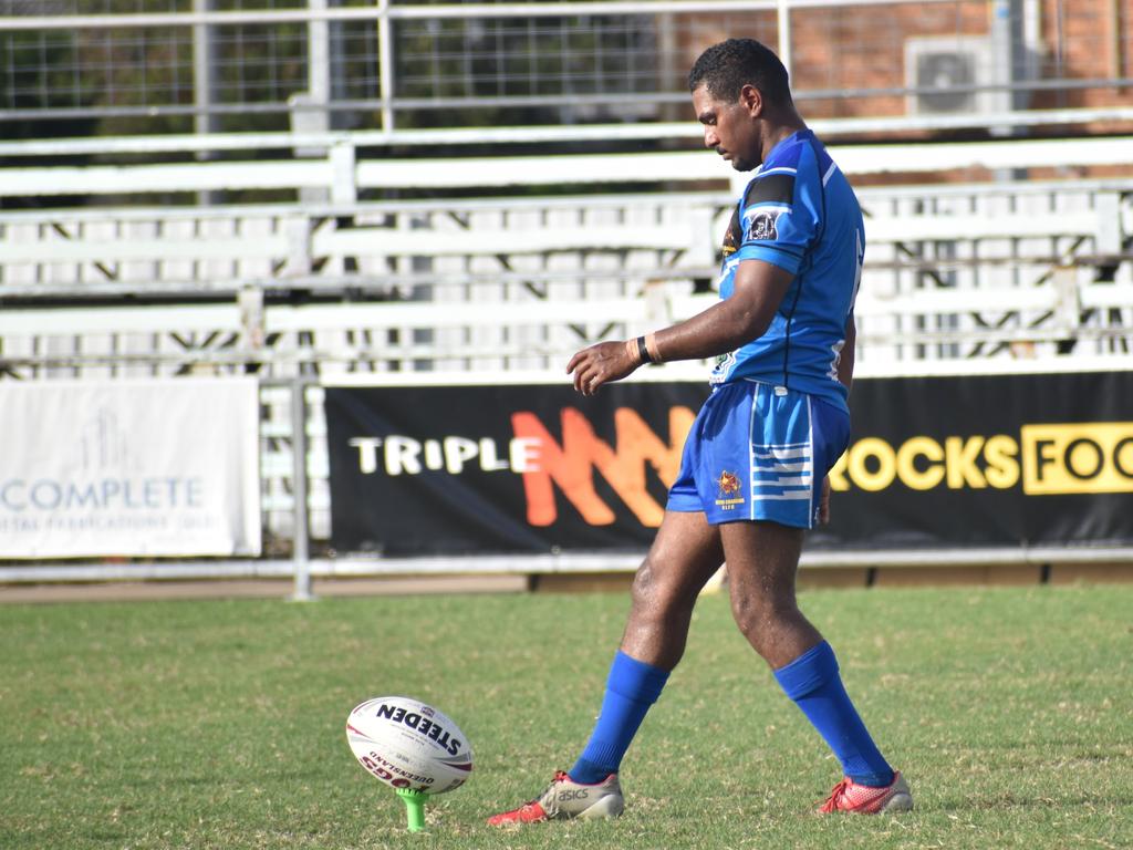 Rockhampton Rugby League A-grade men, Round 2, Yeppoon Seagulls versus Norths Chargers, Browne Park, April 10, 2022.