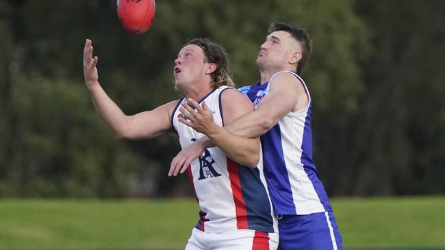 Pat Mahoney in action for Riddell District. Picture: Valeriu Campan