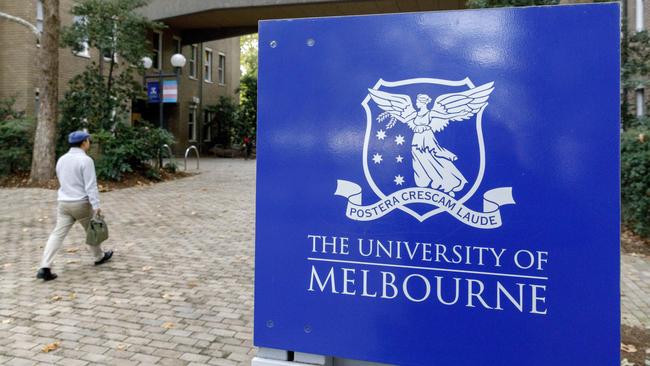 Lawyers have apologised on The University of Melbourne’s behalf in the Federal Court on Tuesday. Picture: NCA NewsWire / David Geraghty