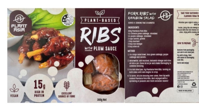 Plant Asia Vegan Ribs with Plum Sauce