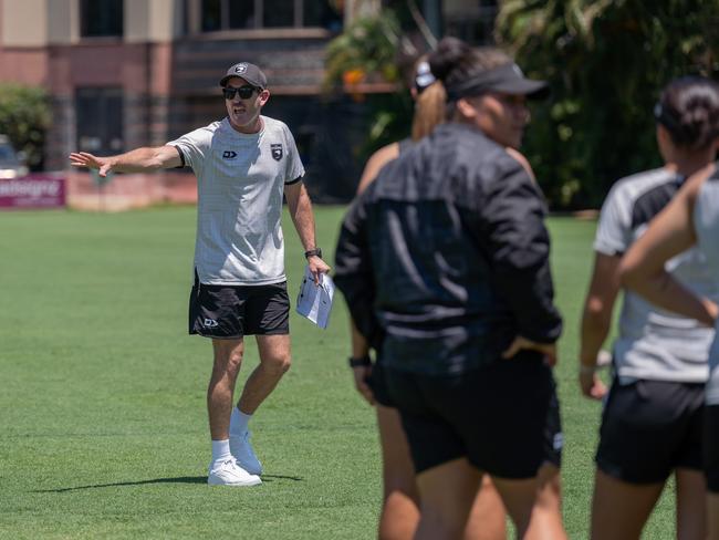 CQ Capras' strength and conditioning coach Justen Parle worked with the Kiwi Ferns at the Pacific Championships.