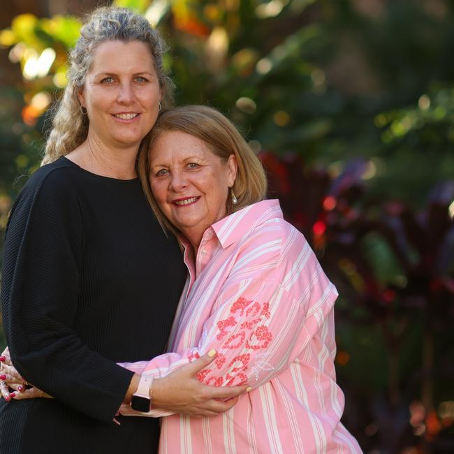 Jodie and Linda Stuhmcke. Picture: Pete Wallis