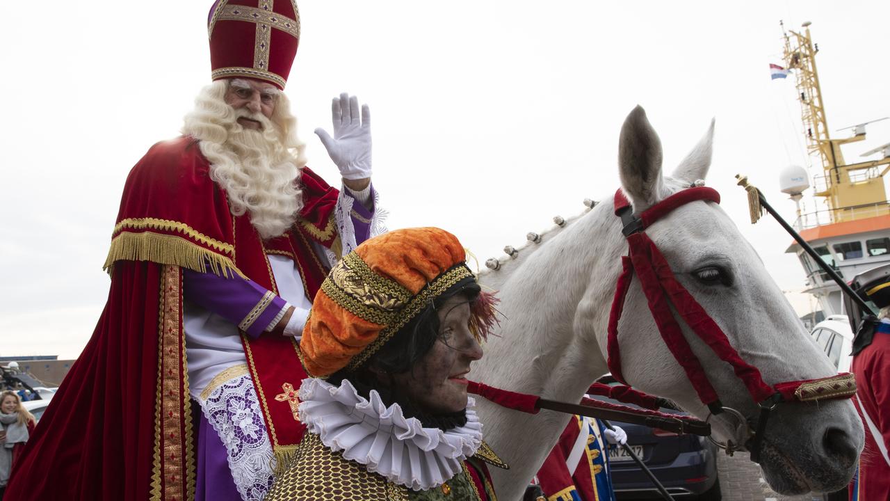 St Nicholas Day celebrations in the Netherlands. Picture: AP