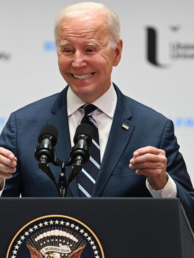 Musk revealed he ‘voted for Joe Biden’. Picture: Charles McQuillan