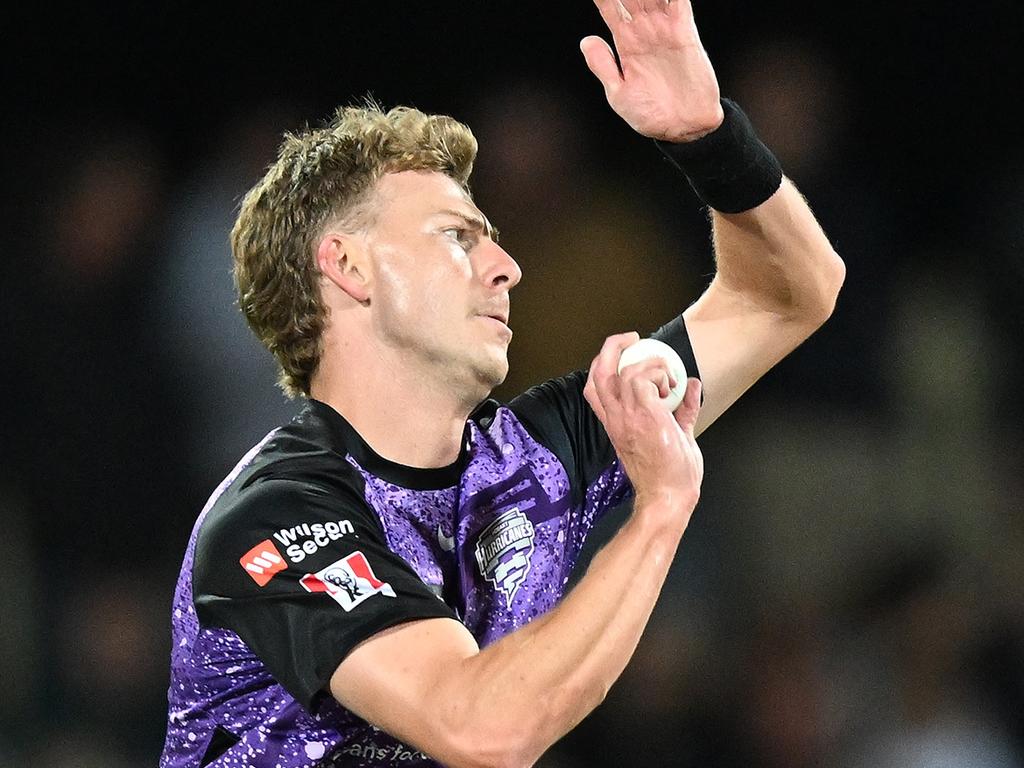 Riley Meredith, who played for the Hurricanes in the BBL, will not return to the Pakistan Super League. Picture: Getty Images