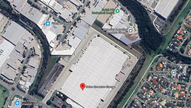 The Coles facility closed down operations at the end of January. Picture: Google