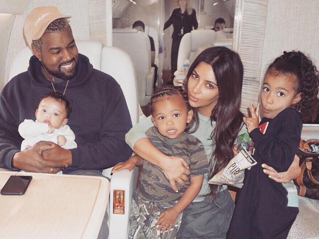 Kim Kardashian birthday tribute to Kanye West. Picture: Instagram/kimkardashian