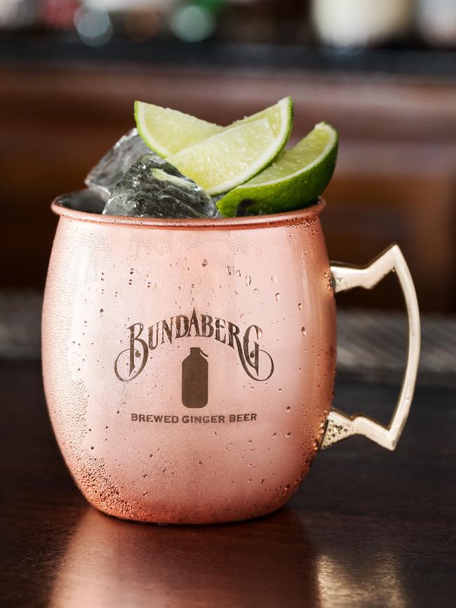 Moscow Mule cocktail.