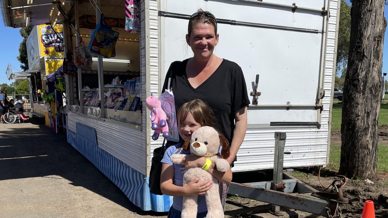 Petrina and Gracie at the Dalby Show 2022 Picture: Emily Devon