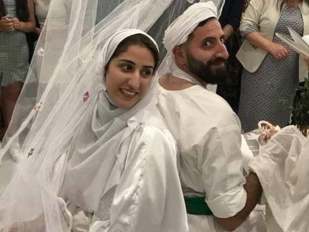 The 27-year-old was married just three months ago.