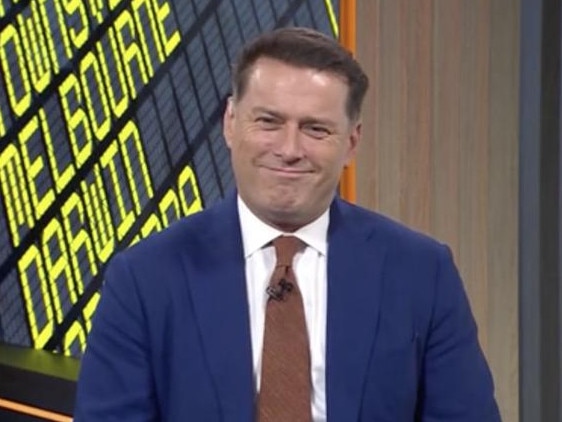 Karl Stefanovic was left red-faced on Today this morning after revealing his Easter plans. "What could go wrong?"