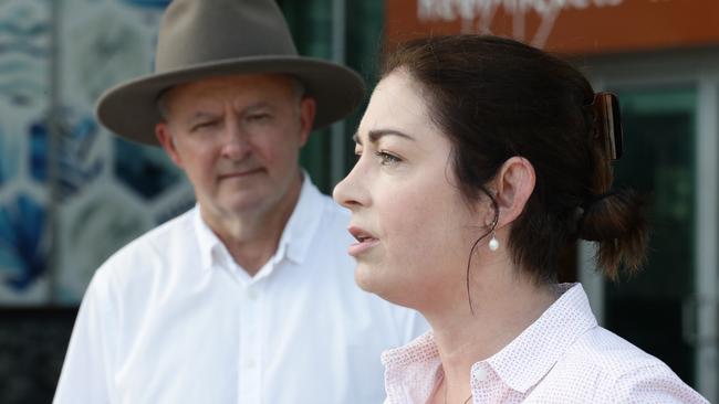 No answers: Federal opposition leader Anthony Albanese and opposition water spokeswoman Terri Butler have no answers on how they will recover 450GL more water for the environment in the Murray Darling Basin.