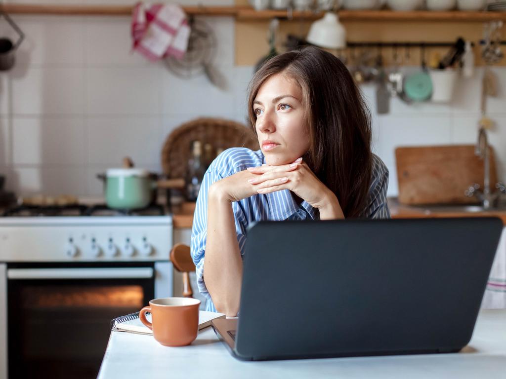 Working from home can increase loneliness. Picture: iStock