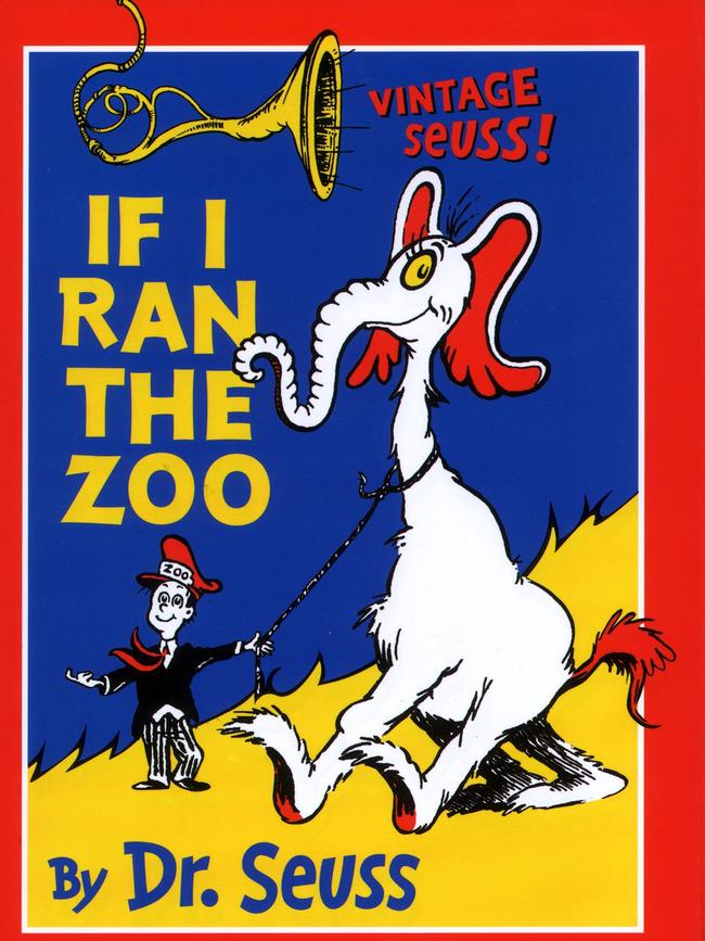 One of the titles no longer printed: If I Ran The Zoo.