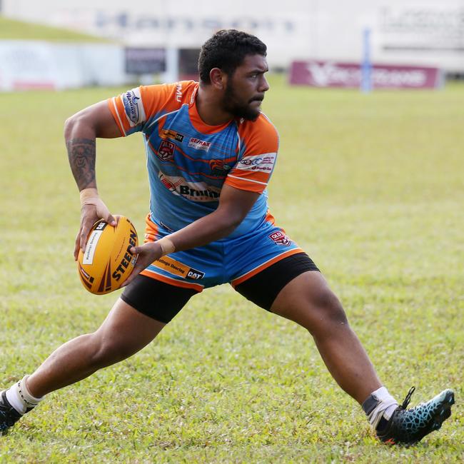 2019 Hastings Deering Colts — Round 11. Northern Pride U20s v Tweed Seagulls U20s at Vico Oval. Pride’s Tyson Phineasa. PICTURE: STEWART MCLEAN