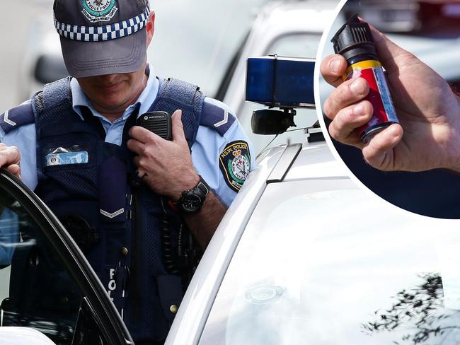 NSW Police, capsicum spray, canva