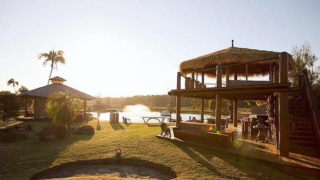 Stone has been sculpting his Byron Bay sanctuary over the past five years. Picture: Instagram/Angus Stone