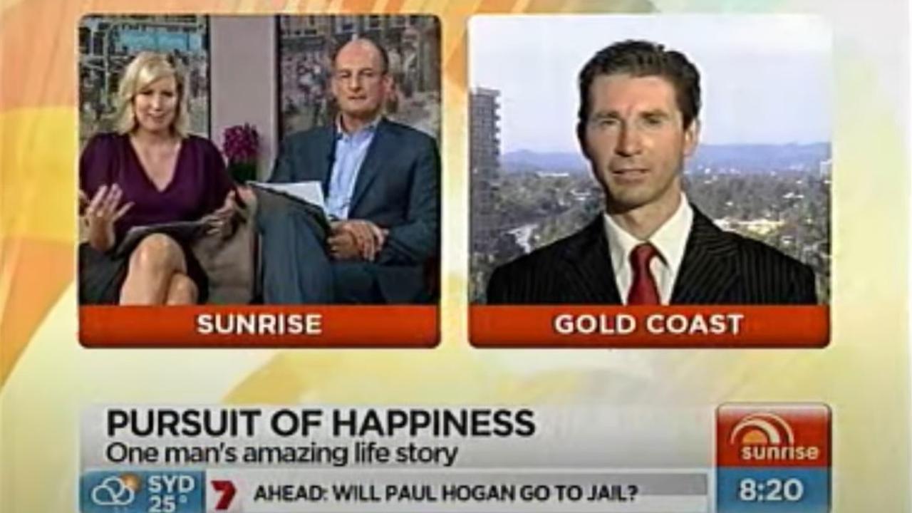 Mr Hilton speaking to Sunrise in 2010. Picture: YouTube