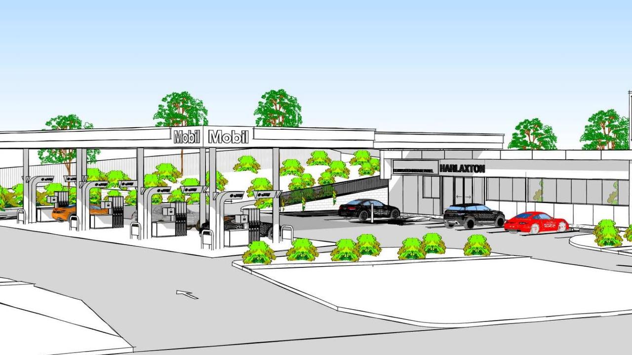 Plans for a new 24-hour service station in Toowoomba's northern suburbs.