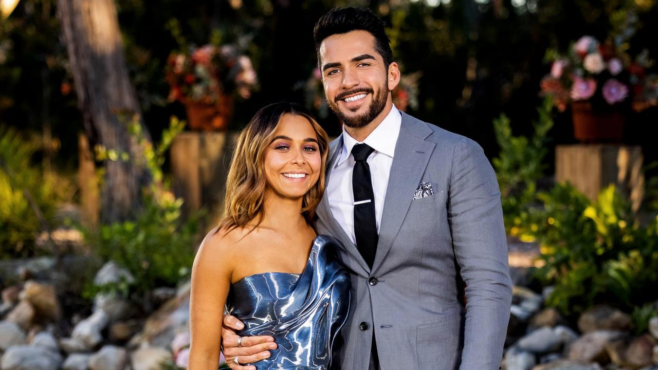 Blurton and her <i>Bachelorette</i> winner, Darvid Garayeli, split shortly after the finale.