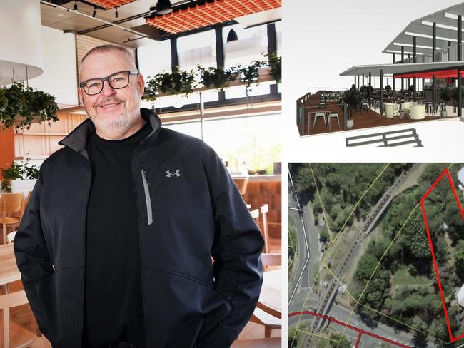 Piggyback owner Tony Kelly looks to make extensions to his popular eatery. Photo: supplied.