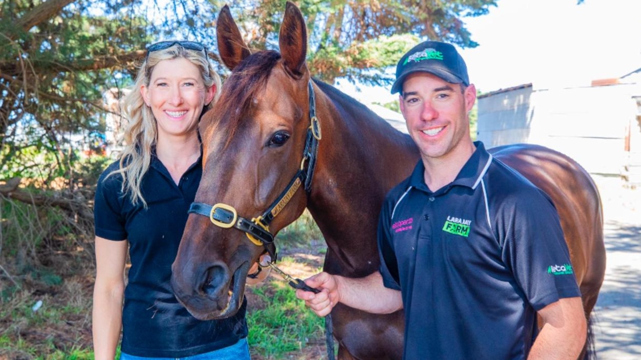 Jess Tubbs and the late Greg Sugars formed a wonderful partnership in life and harness racing. Picture: Stuart McCormick