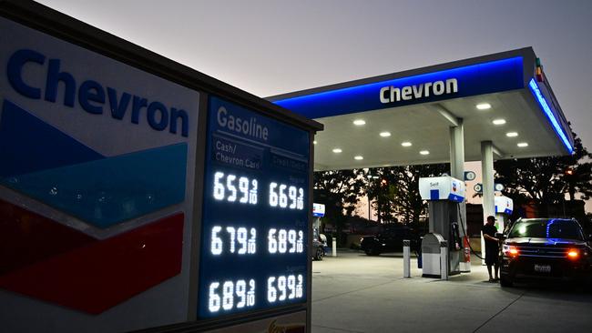 Multinationals including ExxonMobil and Chevron will be hit with $720m in extra taxes as part of a crackdown by the Albanese government. Picture: Frederic J. Brown/AFP